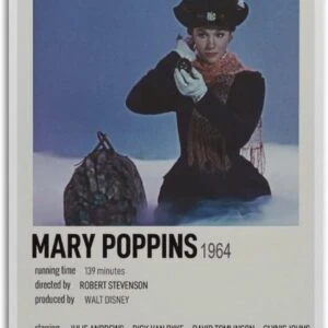 Poster Mary Poppins para salón o dormitorio 50x75cm Sin Marco